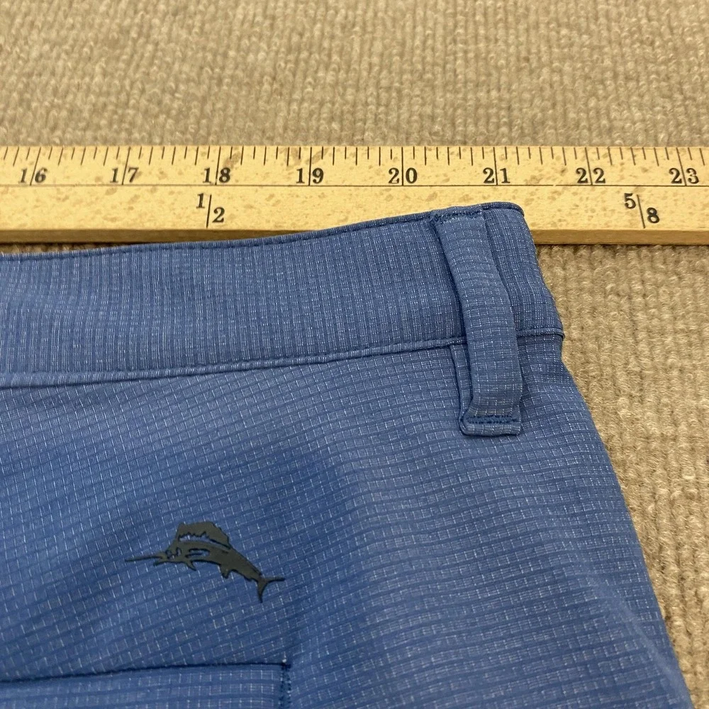 Tommy Bahama Chip Shot Shorts Mens 42 Blue Golf 10